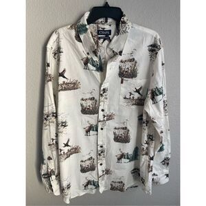 Chaps Performance Flannel Shirt XL